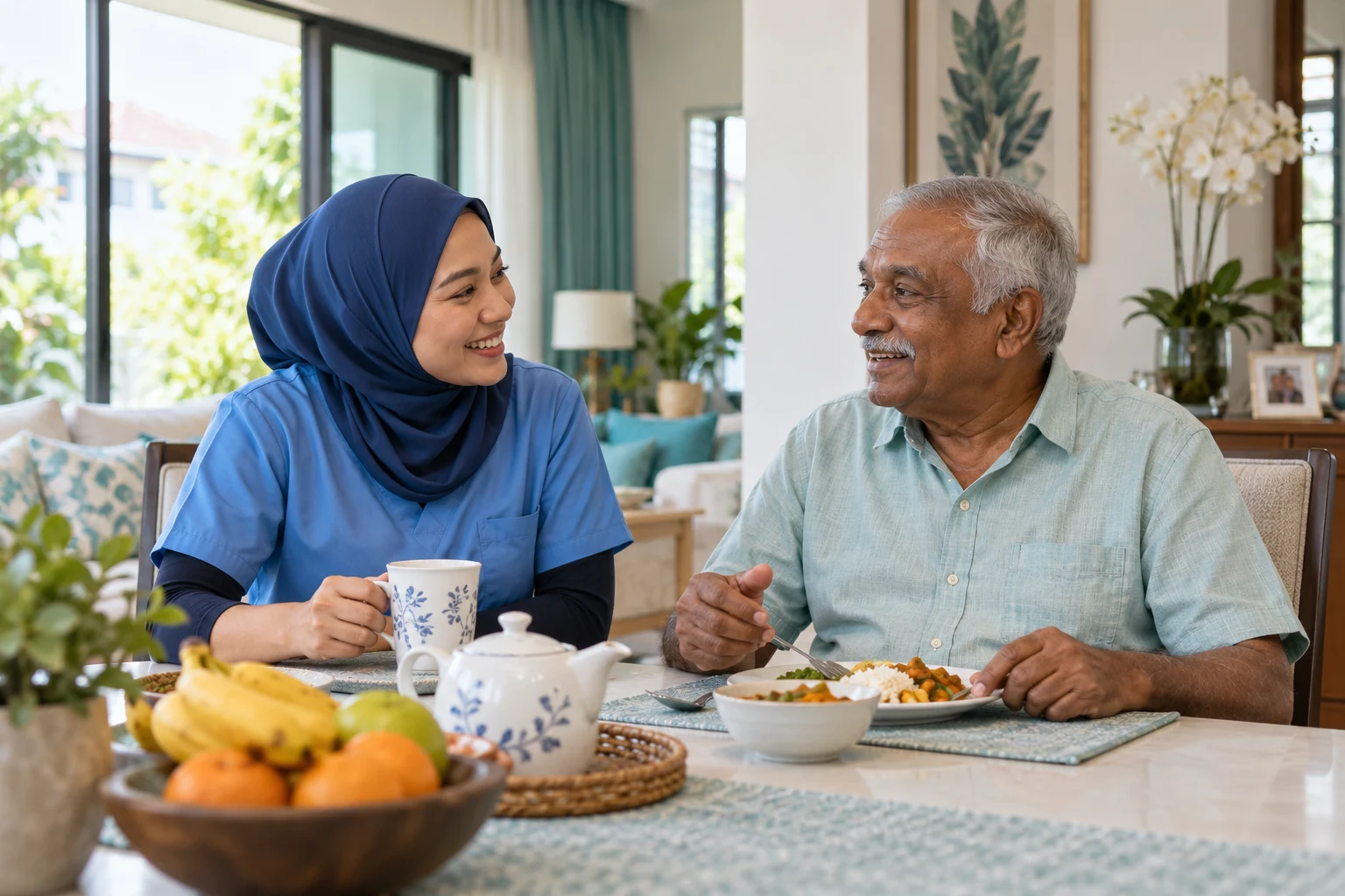 Home nursing and daily care support in Malaysia